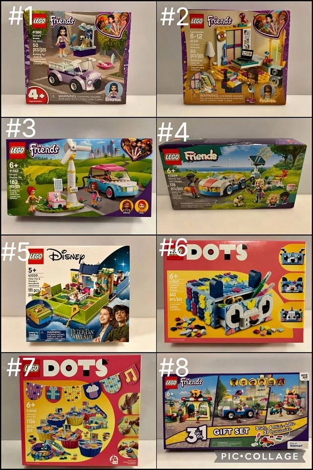 New Lego Friends, Disney & Dots Sets - Prices in description