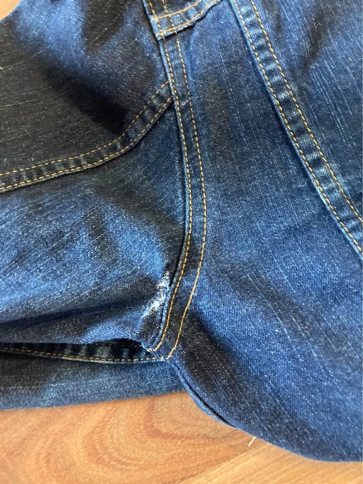 VINTAGE 1990s Silver Jeans Cropped Denim Jacket CANADA MEDIUM - photo 3
