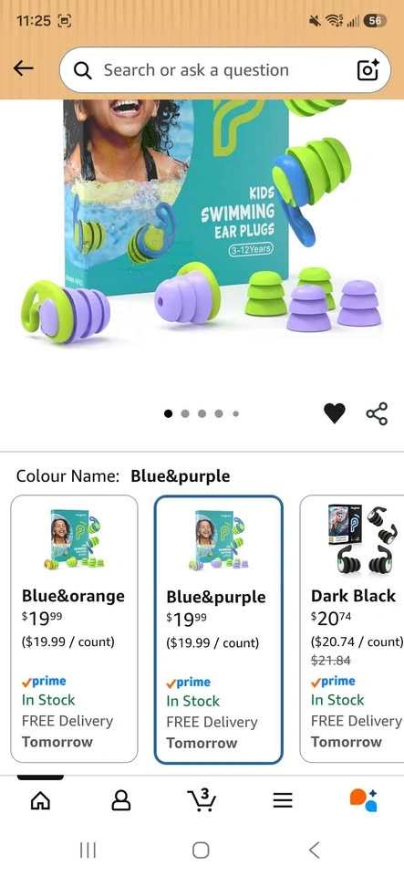 Swimming Ear Plugs for Kids(3-12yrs) - photo 4