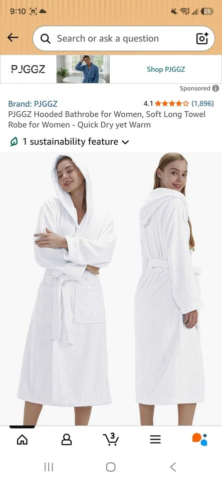 Women's Bathrobe - photo 4