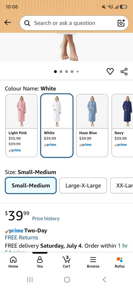 Women's Bathrobe - photo 5