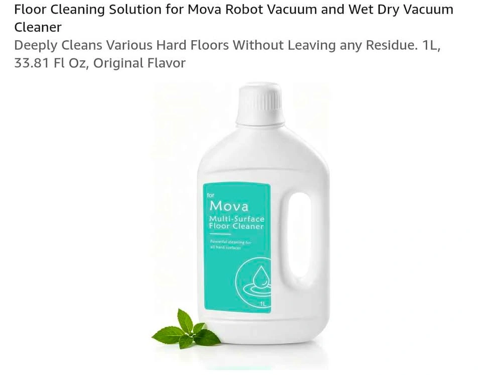 Mova Floor Cleaning Solution for vacuum and robot vacuums - New - photo 2
