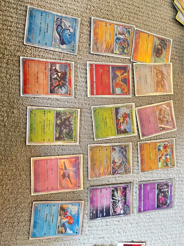 Holo Japanese Pokemon Card Lot