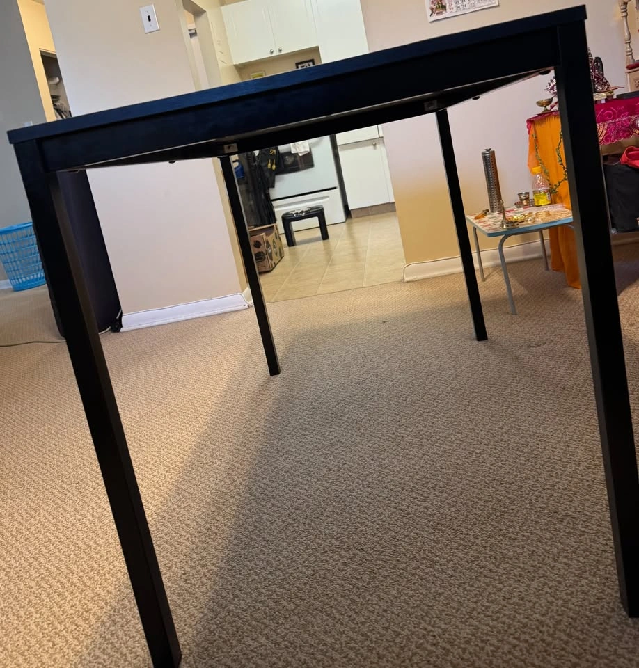 IKEA SANDSBERG Black Table - photo 3