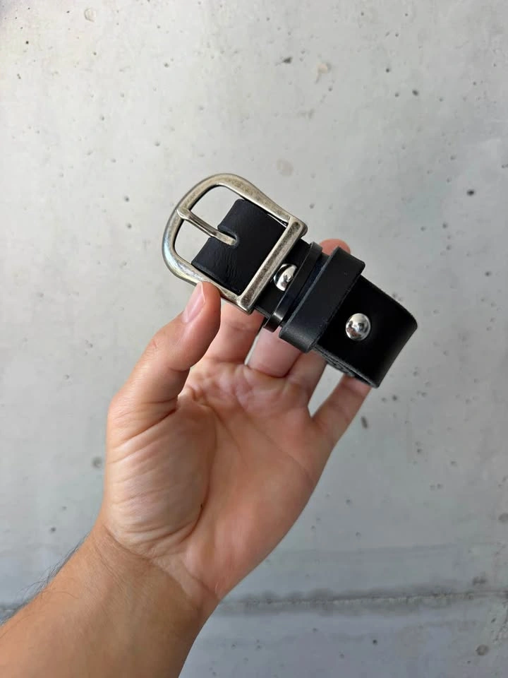 Full grain custom order leather belts