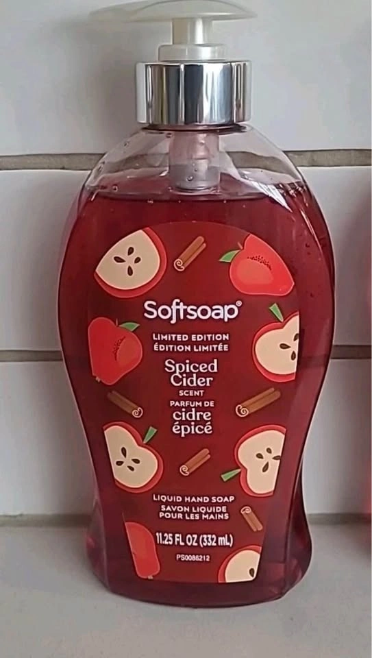 4 Pcs Softsoap Spiced Cider Fall Seasonal Liquid Hand Soap - photo 4