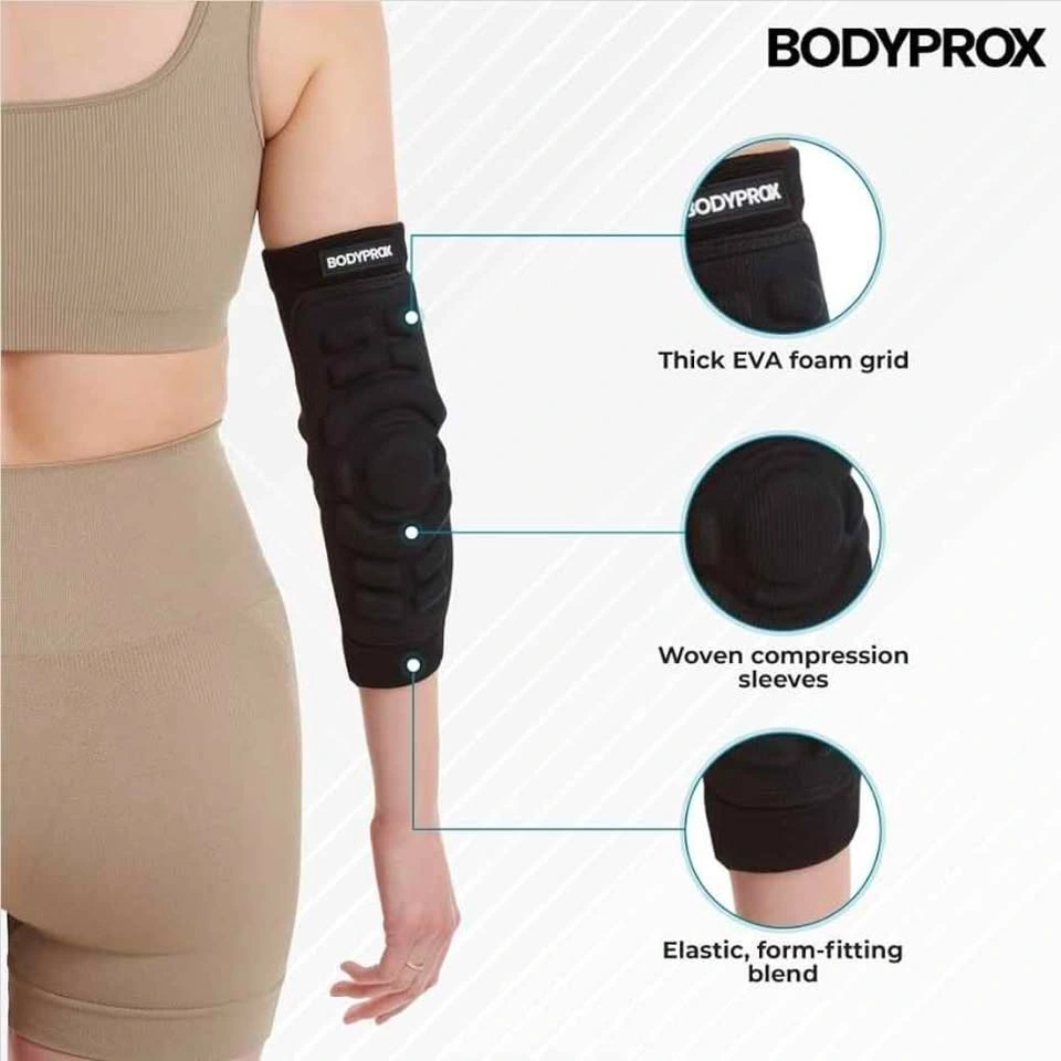 Bodyprox Elbow Protection Pads 1 Pair, Elbow Guard Sleeve (small - photo 3