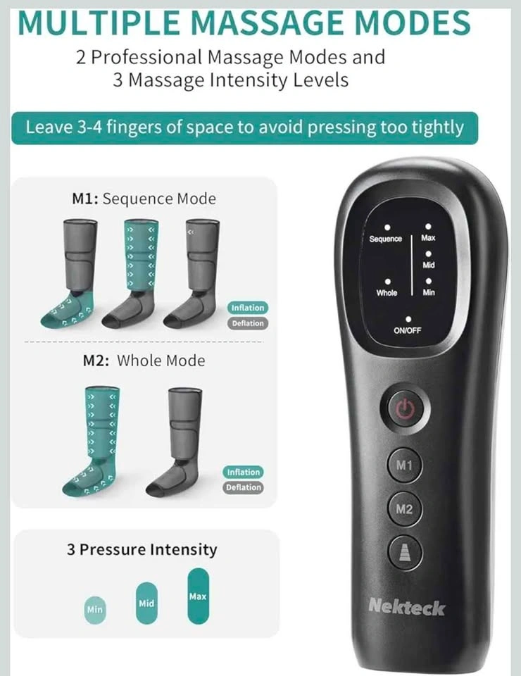 Nekteck Leg Compression Massager - photo 4