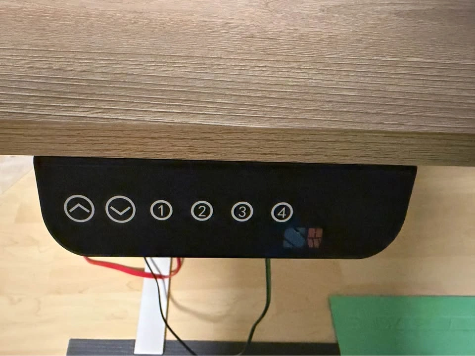 Electric standing computer desk - photo 5