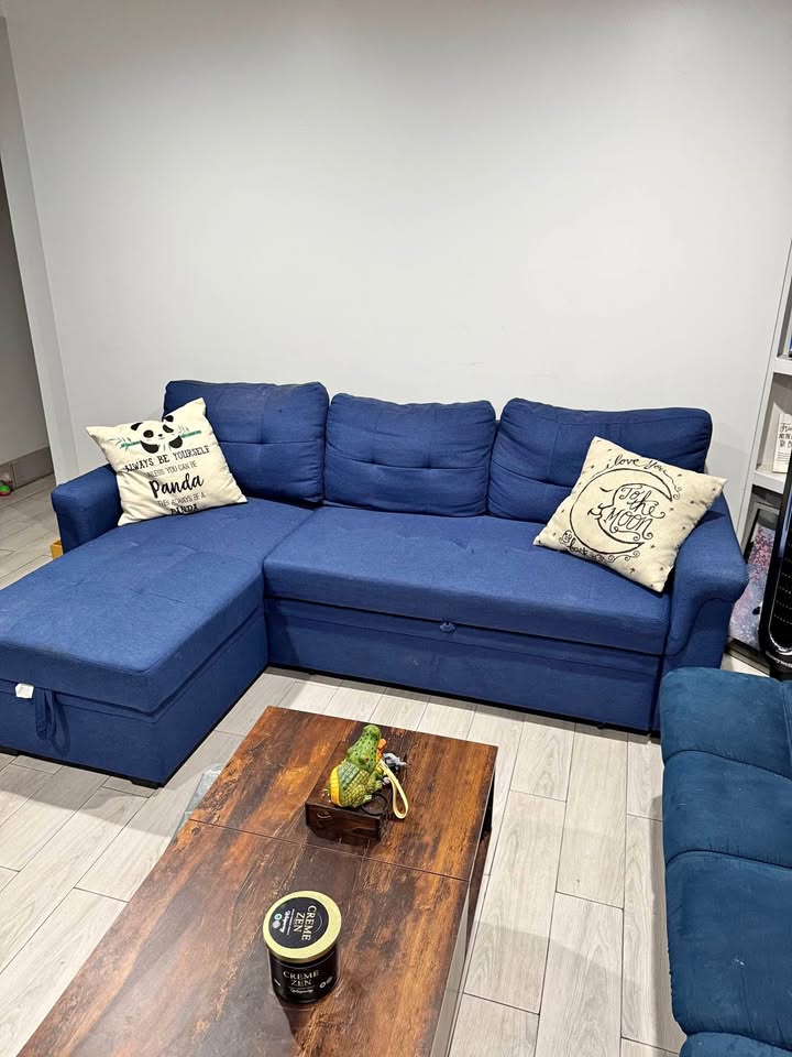LEAVING NYC: 2-pc. Reversible Sleeper Sofa Chaise