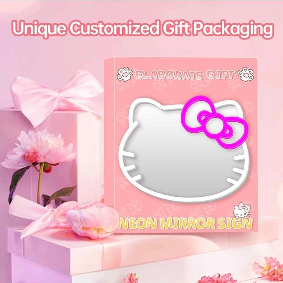 MCJSGSP Hello Kitty Neon Mirror Light Wall Decor - photo 2