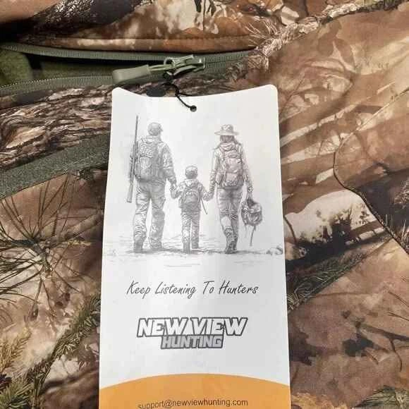 NEW VIEW HUNTING Men's suit Insulated Size S Camo - photo 5