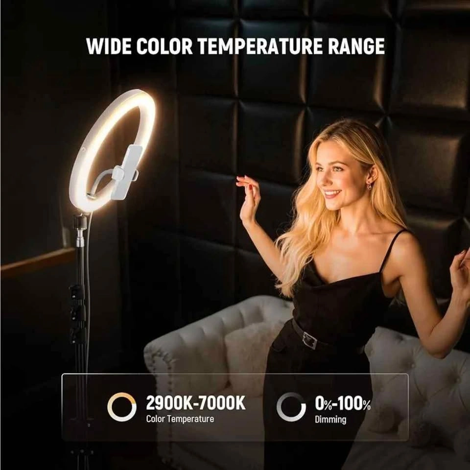NEEWER RH12B Pro 12" LED Ring Light with 71" Tripod Stand - photo 4