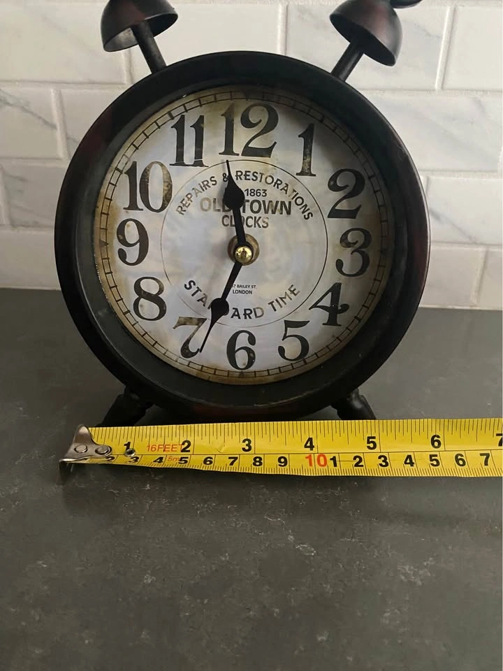 Old Town Clocks “Vintage Style” Alarm Clock - photo 5