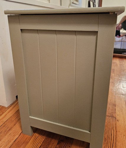 20'' Wooden Kid Toy Box Lift Top Hinged Storage Chest - photo 2