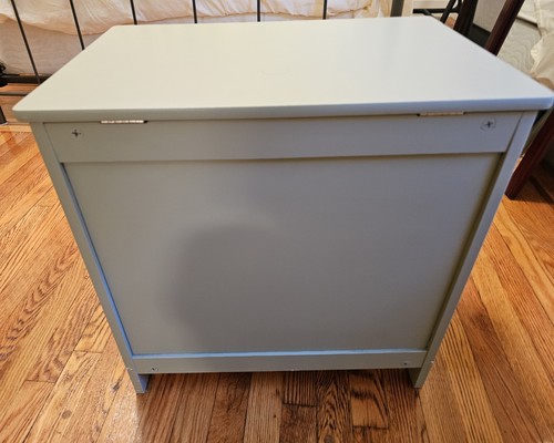 20'' Wooden Kid Toy Box Lift Top Hinged Storage Chest - photo 3
