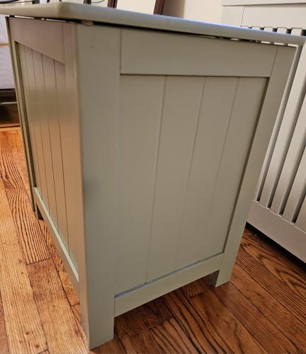 20'' Wooden Kid Toy Box Lift Top Hinged Storage Chest - photo 4
