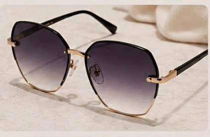 Fashion Polygon Sunglasses – UV380 Protection