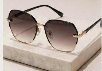 Fashion Polygon Sunglasses – UV380 Protection - photo 4