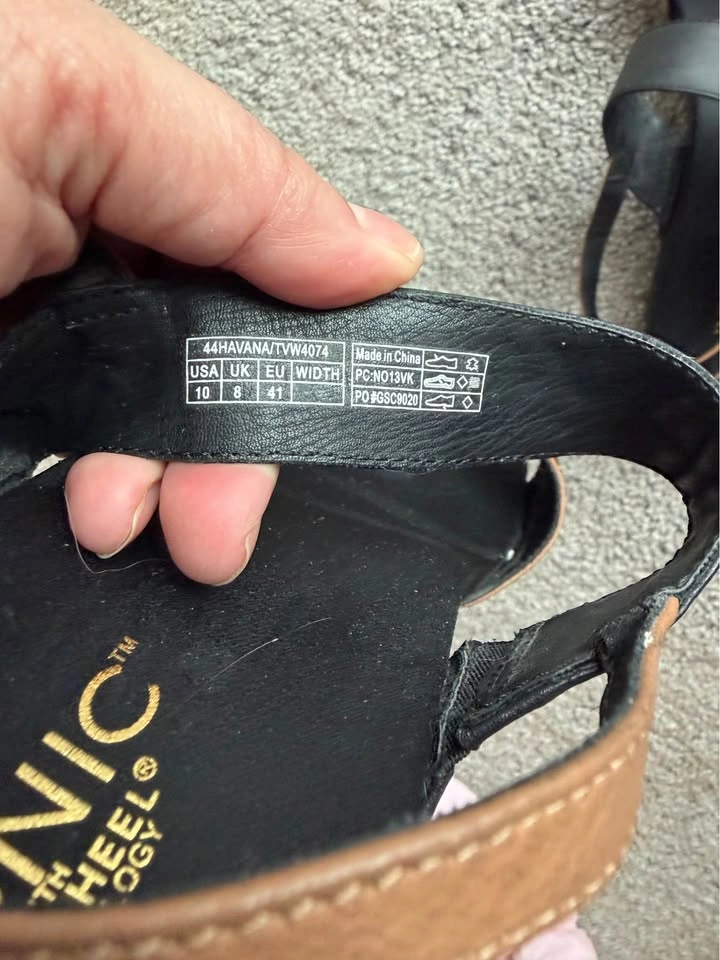 Vionic with Orthaheel Technology orthopedic slingback wedge sand - photo 3