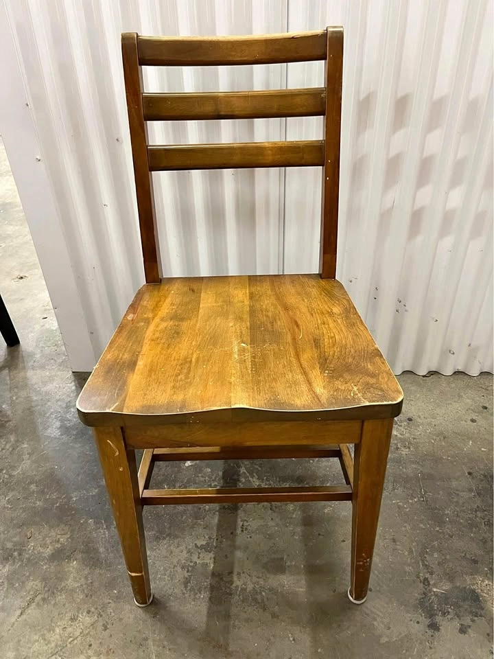 Solid wood chair for sale pick up only