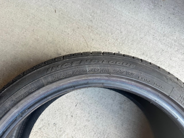 Antares Ingens Locus 245/40ZR18 Summer tires - photo 2