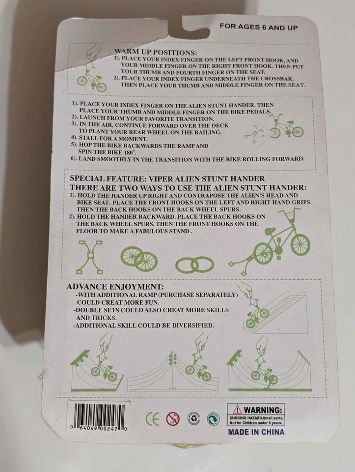 Vintage Finger Mountain Bike NIB - photo 2