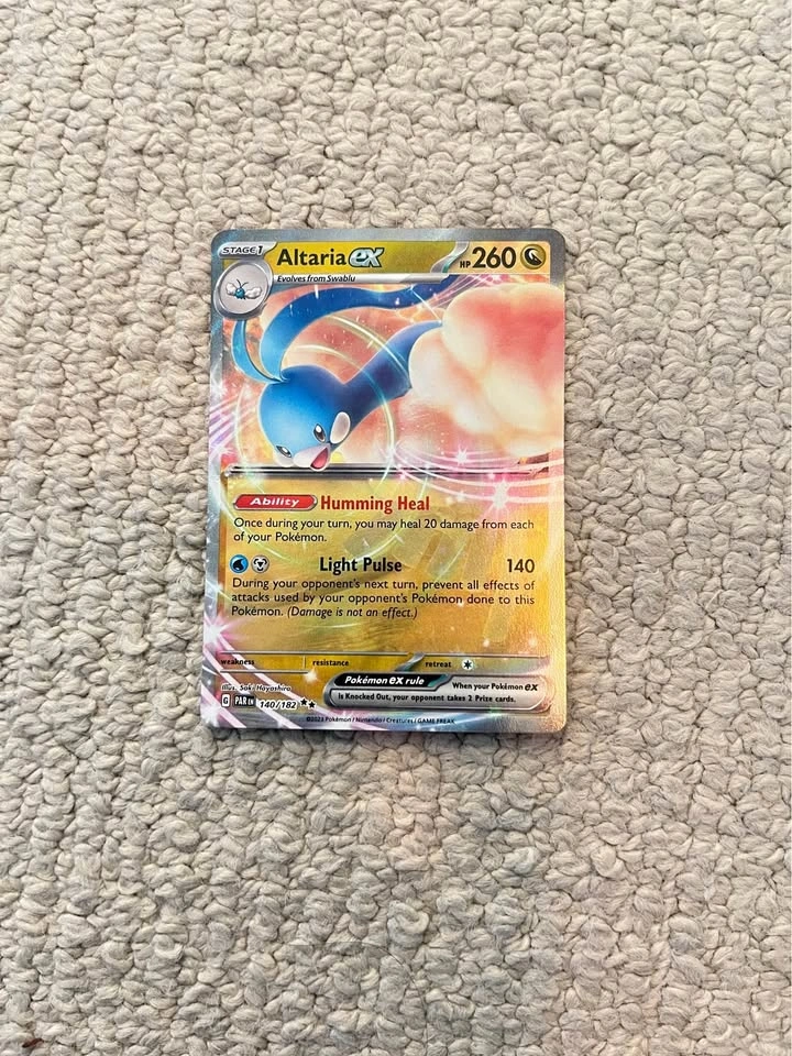 Altaria EX 140/182 Pokemon Card