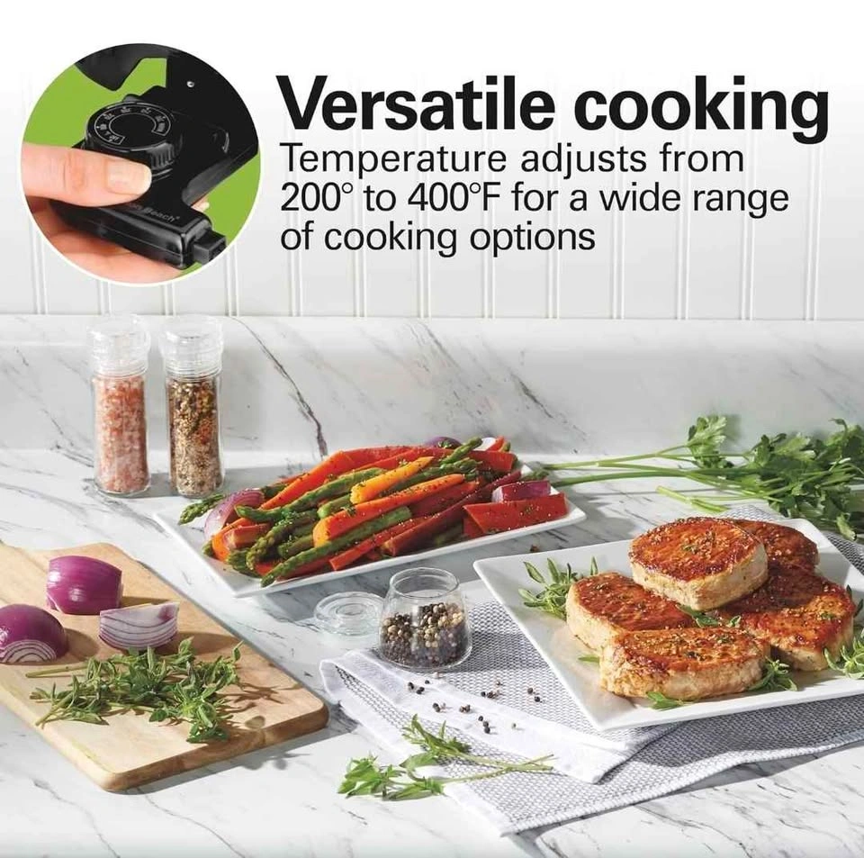 Hamilton Beach Electric Skillet with PFAS-Free Durathon Coating - photo 3
