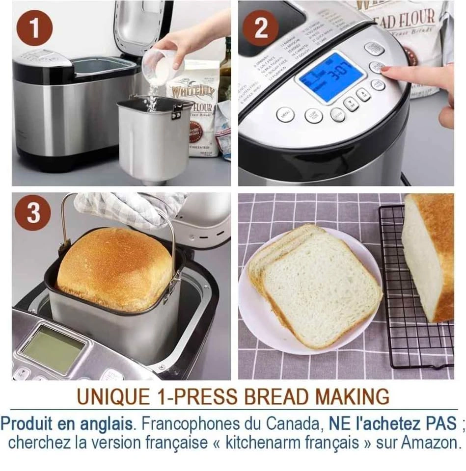 KITCHENARM 29-in-1 SMART Bread Machine - photo 2