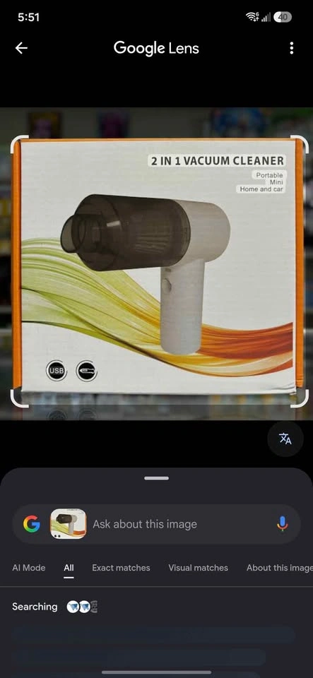 2 in 1 Portable Mini Vacuum Cleaner - photo 3