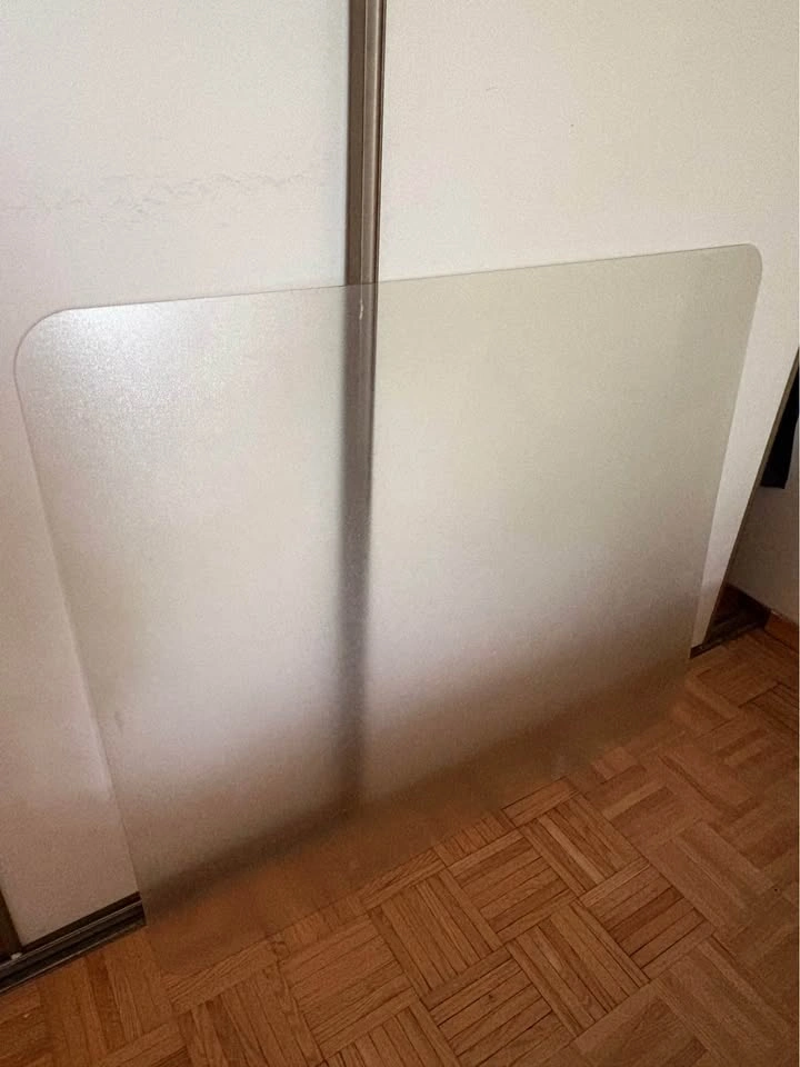 IKEA Millberget Chair Beige and Kolon Floor Protector - photo 2