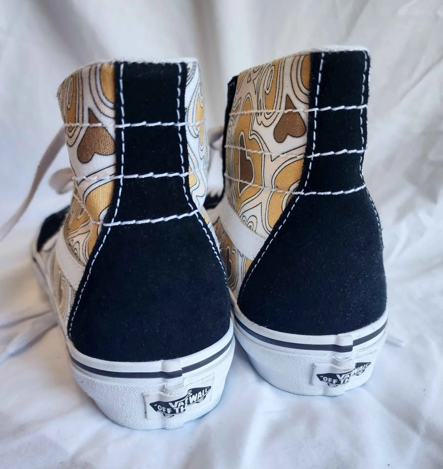 Brand New Vans Sk8-Hi Tapered Trippy Hearts 8 Women's/6.5 Men's - photo 5