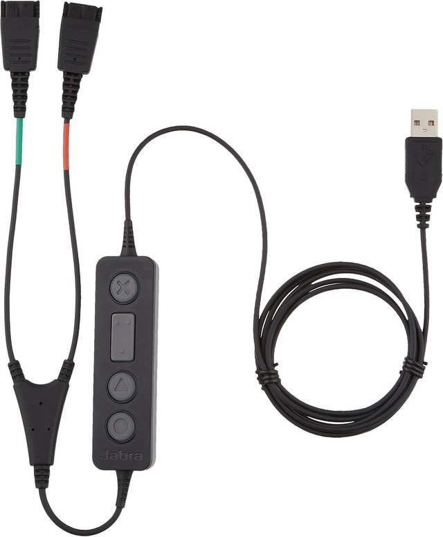 20x Jabra Biz 1500 Duo + 10x Jabra USB Training Y-Cords - photo 3