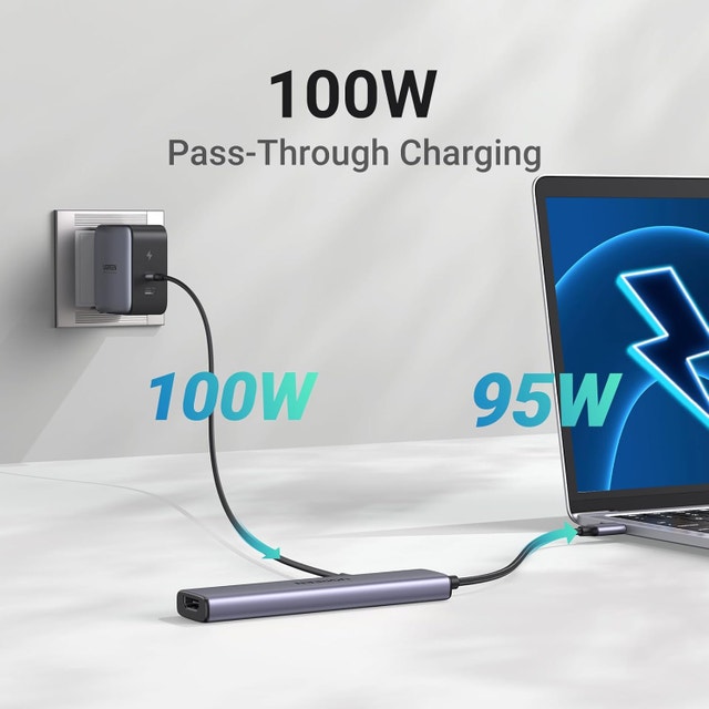 UGREEN Multifunction 5-in-1 USB-C Hub (100W PD + 4K HDMI) - photo 3