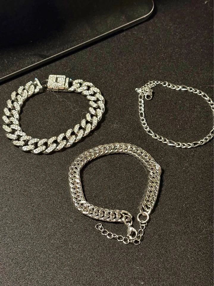Silver Bracelets - $5 each