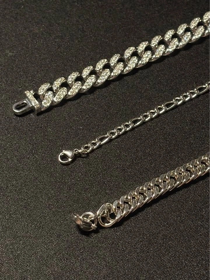 Silver Bracelets - $5 each - photo 2