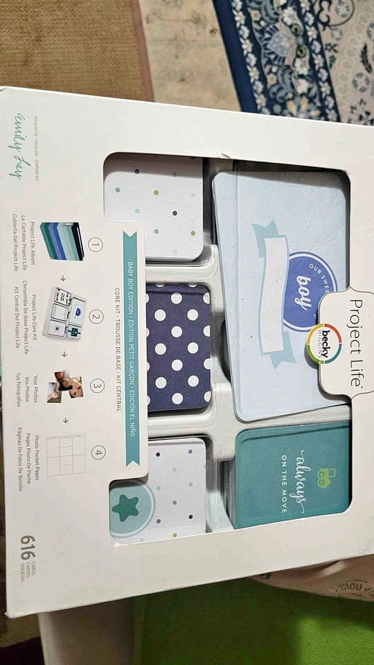 Brand new in the box Becky Higgins Project Life Baby Boy
