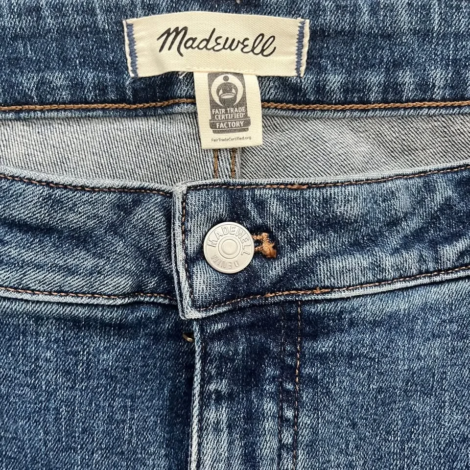 Madewell Stovepipe Size 24W Straight Leg Jeans image indicator(2)