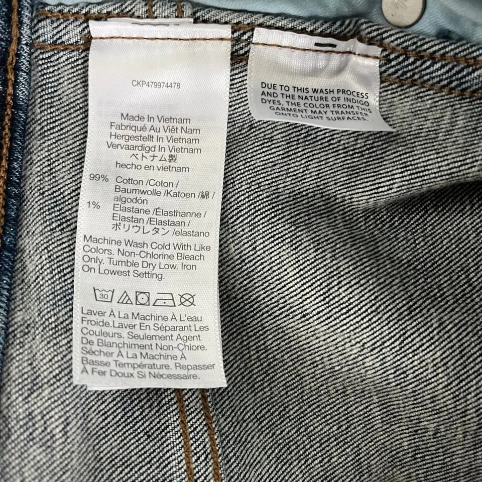 Madewell Stovepipe Size 24W Straight Leg Jeans image indicator(4)