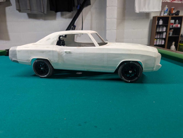Traxxas LCG Chassis with 70's 3D Printed Monte Carlo Body - photo 2