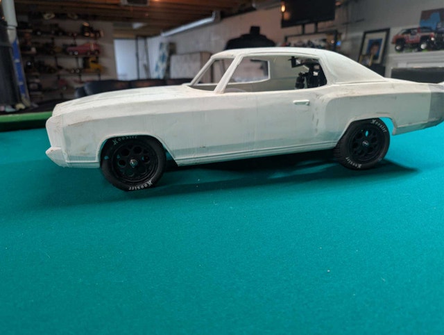 Traxxas LCG Chassis with 70's 3D Printed Monte Carlo Body - photo 4