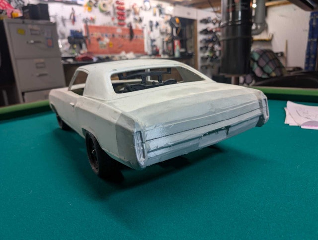 Traxxas LCG Chassis with 70's 3D Printed Monte Carlo Body - photo 5