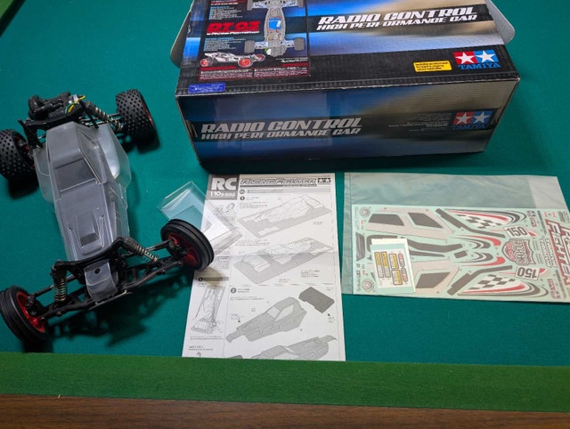 Tamiya DT03 Chassis Black Edition w/ Racing Fighter