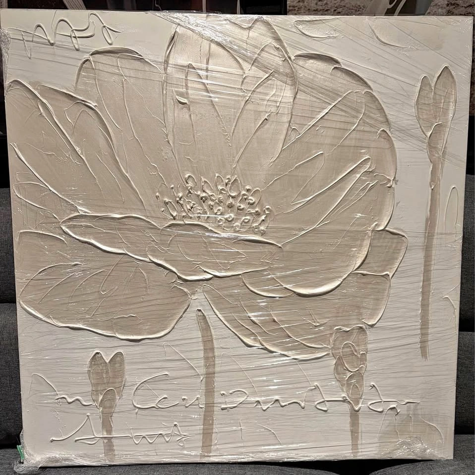 Set of 3 Floral Wall Art Pieces