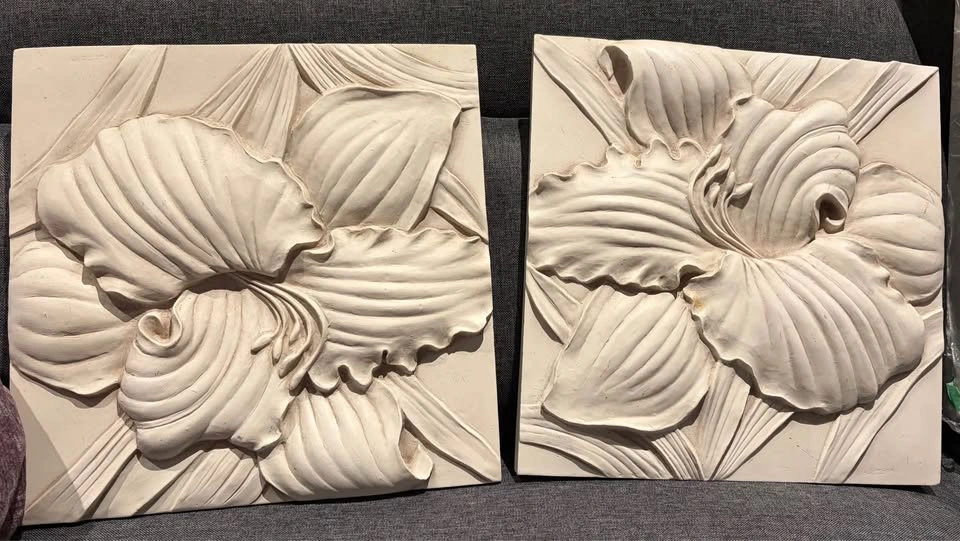 Set of 3 Floral Wall Art Pieces - photo 2
