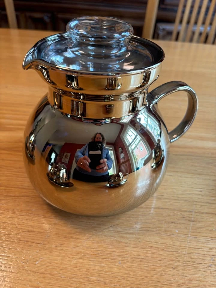 Vintage Double Wall Insulated Metallic Golden Beverage Set - photo 5