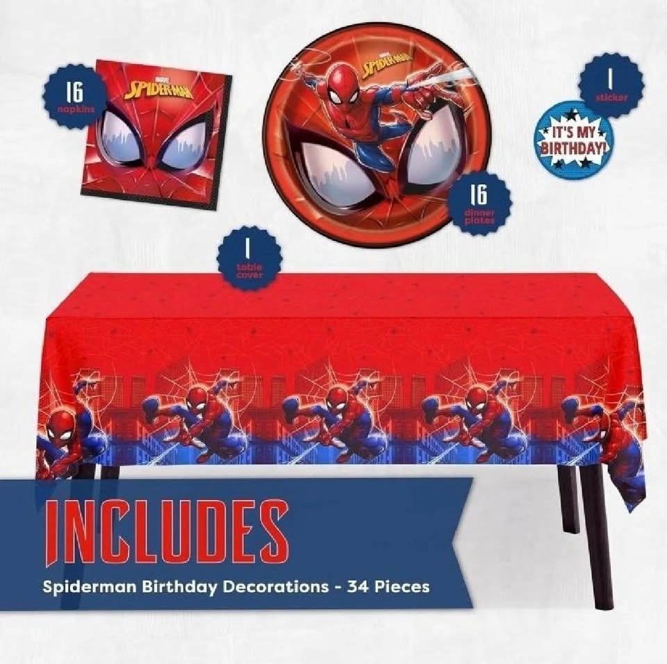 Spider man birthday party decorations - photo 2
