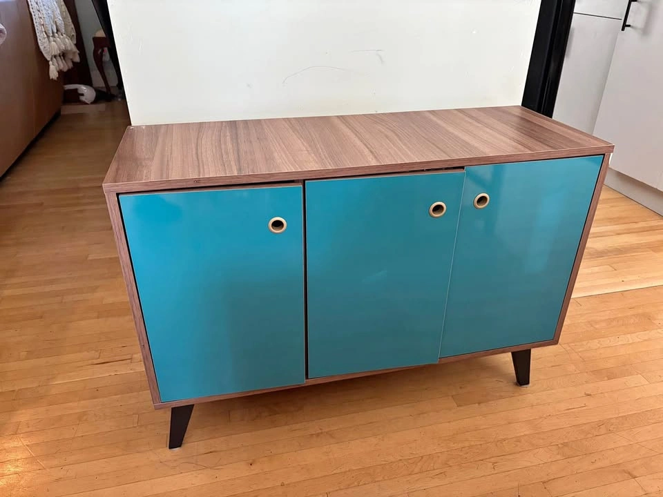 MCM Style 3-Door Sideboard (Home Depot-Bromma sideboard)