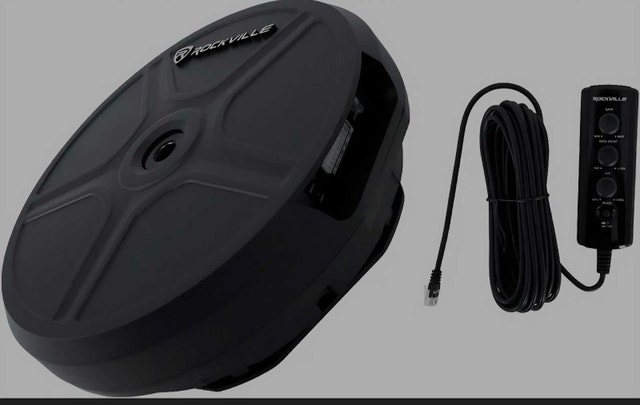Rockville RockGhost V2 Powered 11" 800w Car Subwoofer